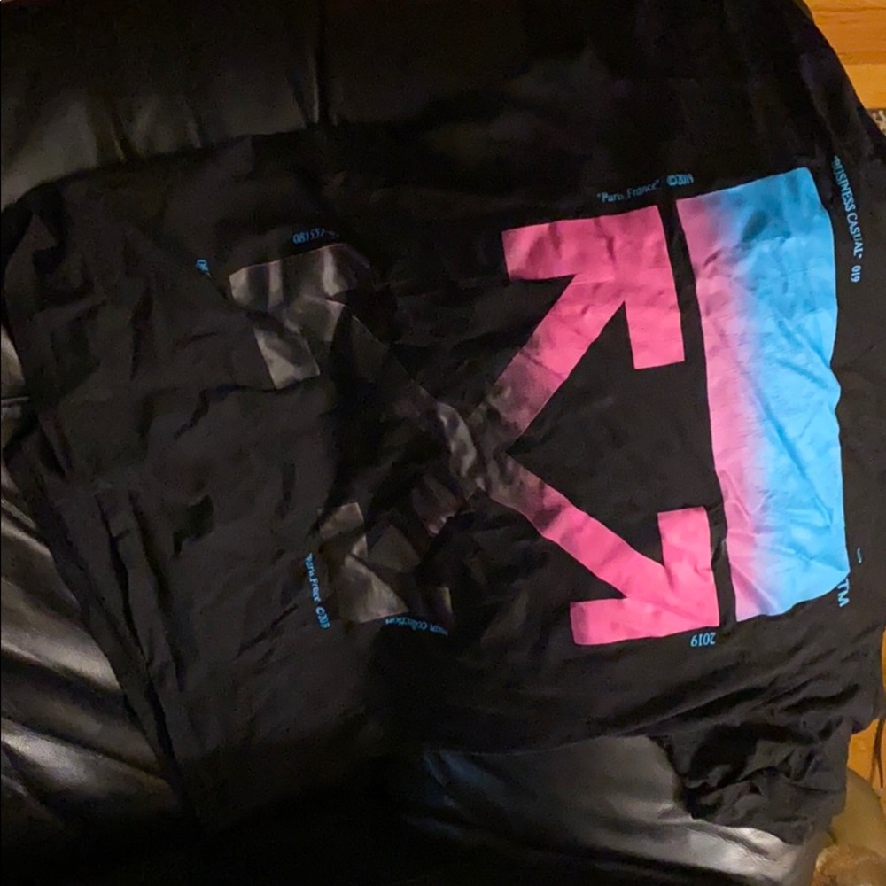 Off white gradient tee short sleeve